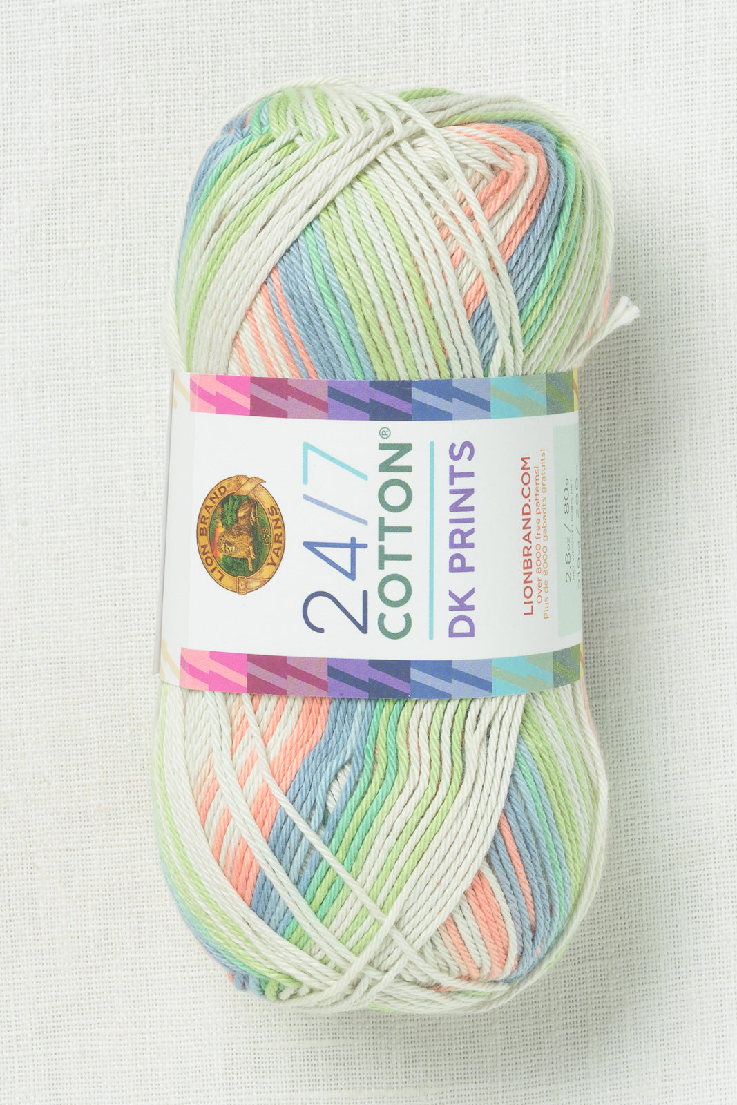Lion Brand 24/7 Cotton DK Prints 500Y Cool Breeze – Wool and Company