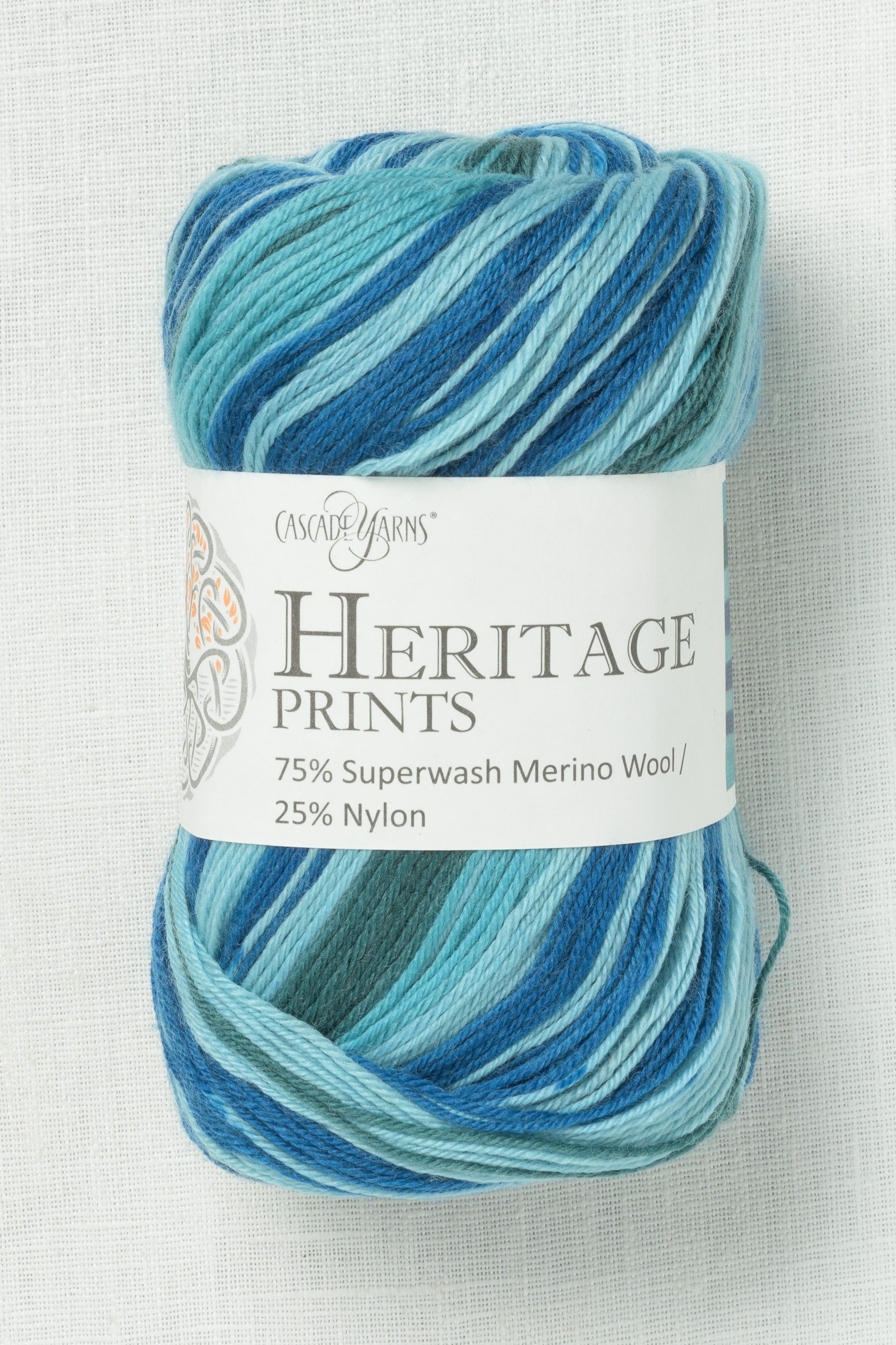 Y.A.R.N. サーマル　値下げ可 Cascade Heritage Prints 165 Azure Stripe – Wool and Company