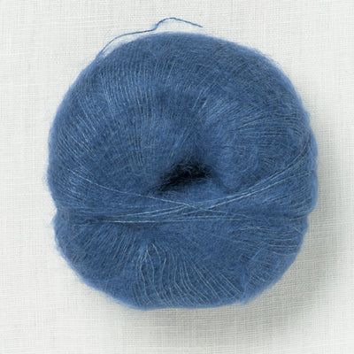 Knitting for Olive Soft Silk Mohair Blue Tit