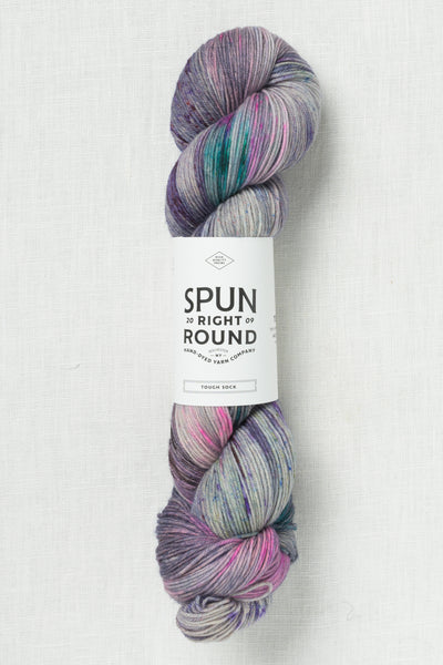Spun Right Round Tough Sock Raining Cats and Dogs