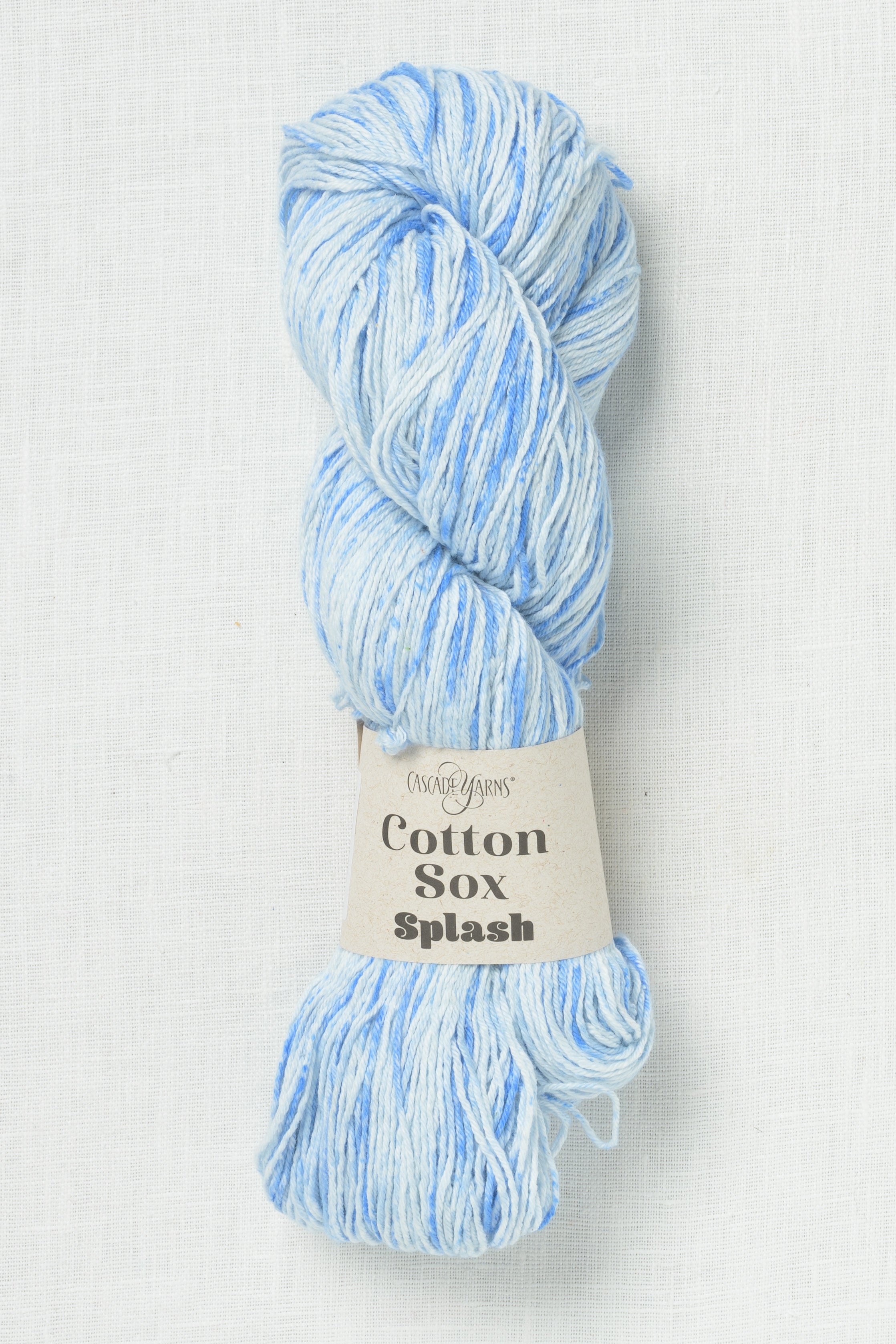 Cascade Cotton Sox Splash 405 Blues – Wool and Company