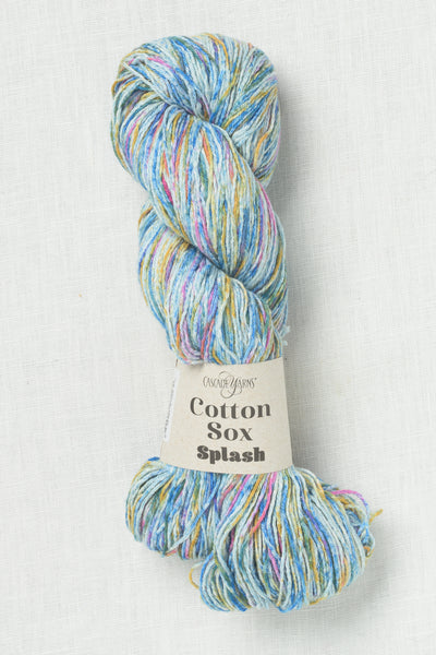 Cascade Cotton Sox Splash 403 Vibrant Bloom