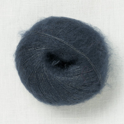 Knitting for Olive Soft Silk Mohair Deep Petroleum Blue