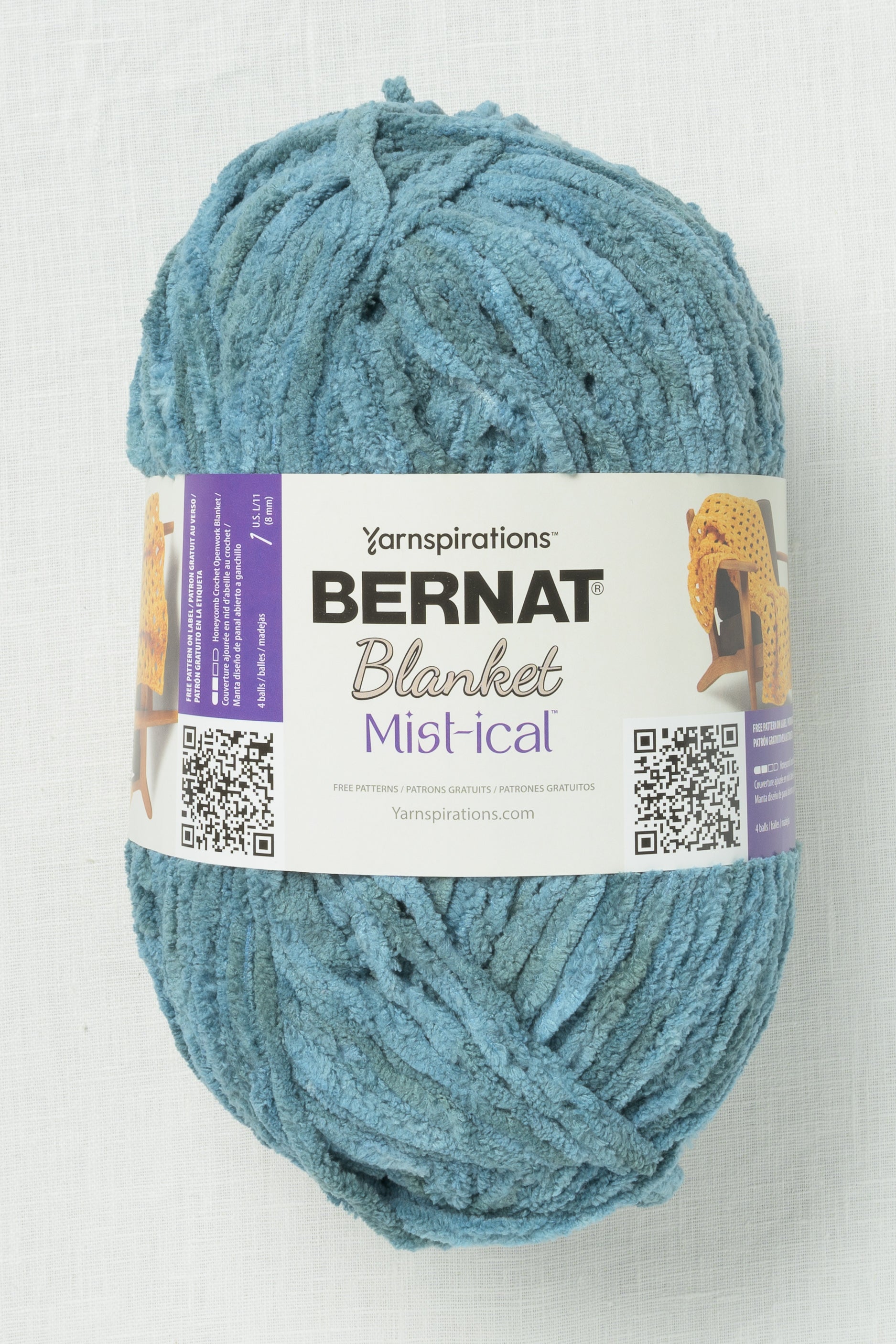 Bernat Blanket Mist-ical Teal Stream – Wool and Company