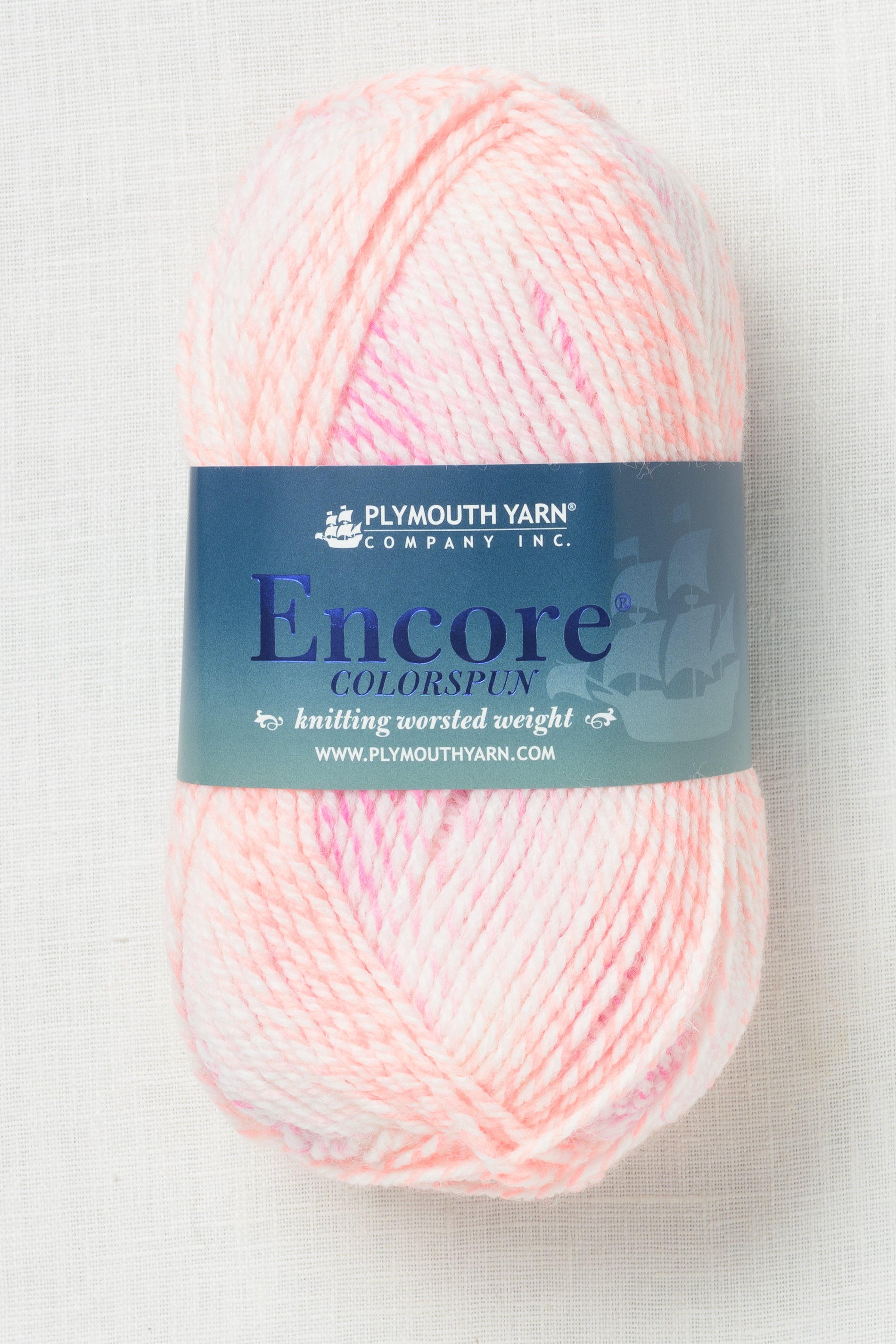 Plymouth Encore Worsted Colorspun 7752 Sherbert Frost – Wool and