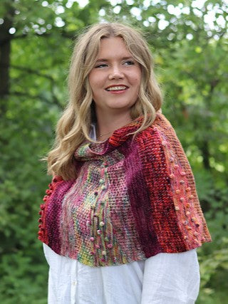Pictured Embrace Poncho by Jennifer Anderson – Wool and Company