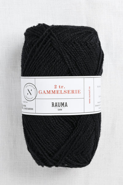 Rauma 2-Ply Gammelserie 436 Black