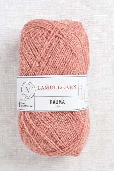 Rauma 2-Ply Lamullgarn 30 Pink Peach