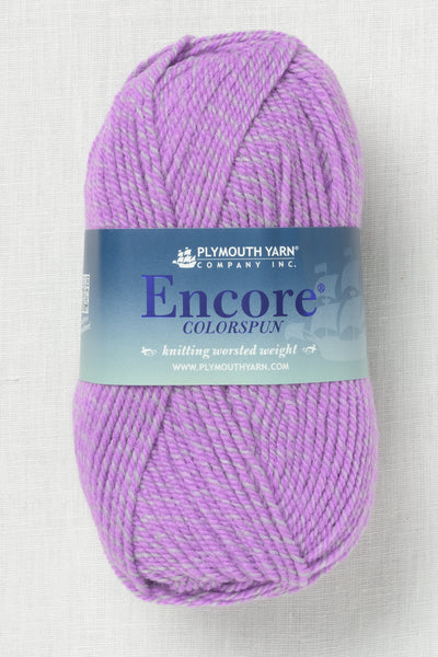 Plymouth Encore Worsted Colorspun 7992 Raspberry Spin