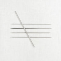 ChiaoGoo Stainless Steel Sock Double Point Needle Set, 6" (15cm)