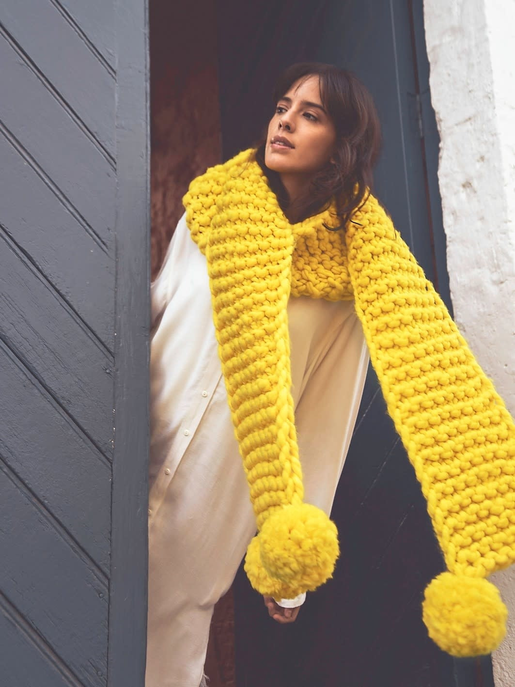 Mia Oversized Scarf – Wool and Company
