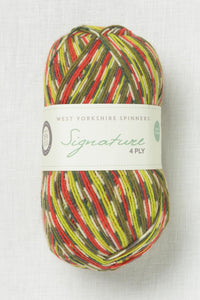 WYS Signature 4 Ply 1170 Green Woodpecker