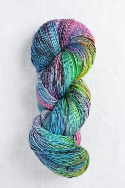 Madelinetosh Wool + Cotton Electric Rainbow