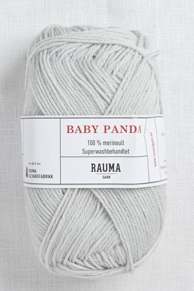 Rauma Baby Panda 74 Silver Grey