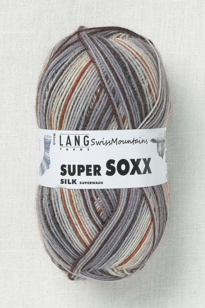 Lang Yarns Super Soxx Silk 407 Monch