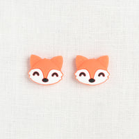 Fox & Pine Stitch Stoppers, Orange Fox