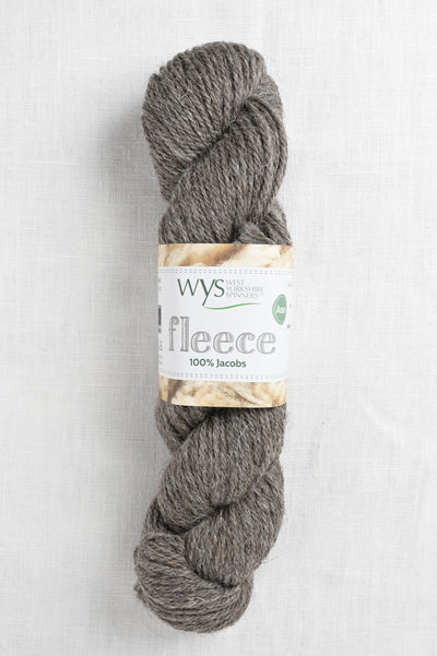 WYS Fleece 100% Jacobs Aran 006 Medium Grey (Undyed)