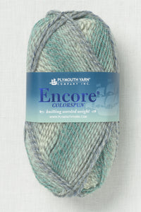 Plymouth Encore Worsted Colorspun 7991 Oceandrift