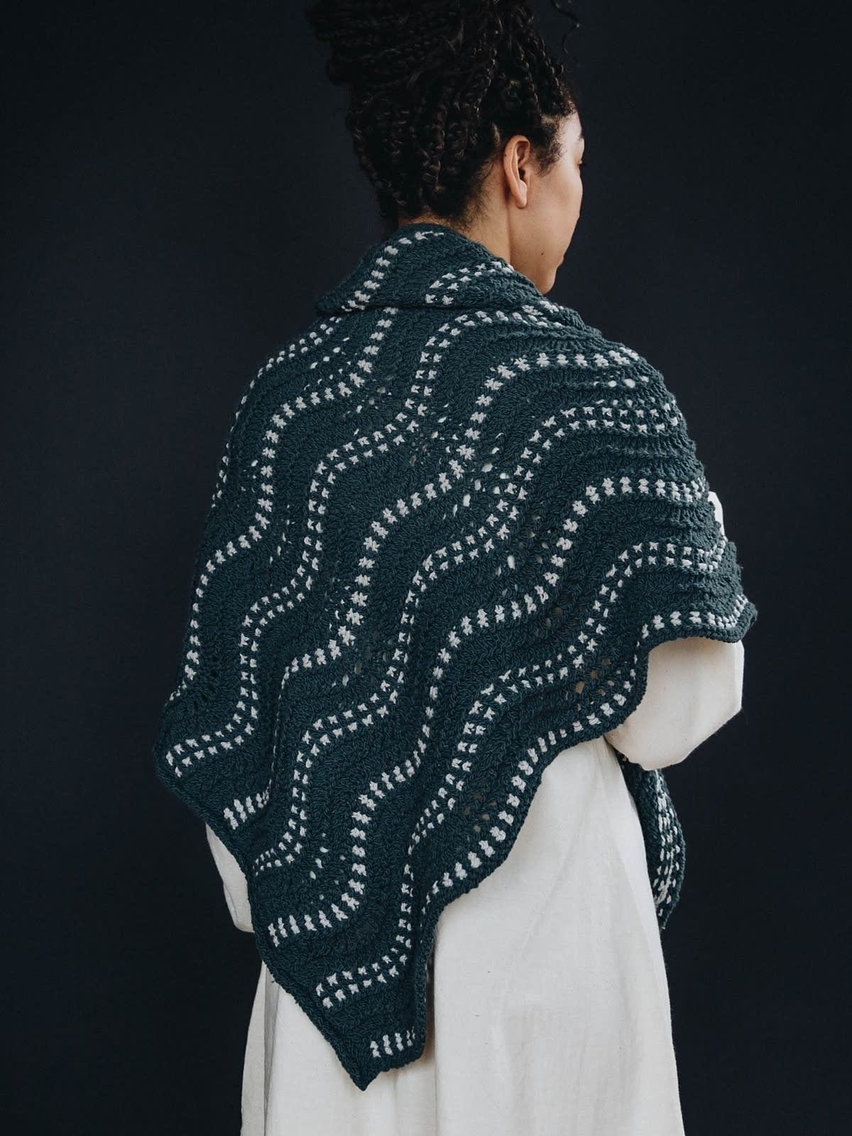 wavy shawl