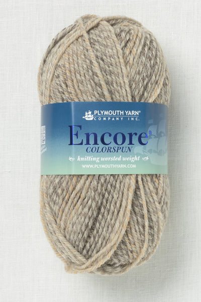 Plymouth Encore Worsted Colorspun 7596 Natural