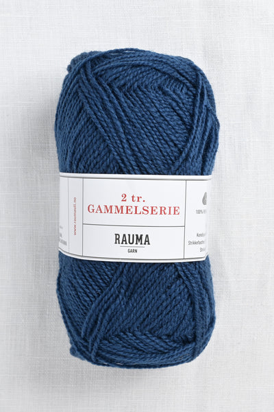 Rauma 2-Ply Gammelserie 447 Blue