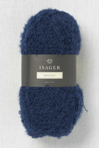 Isager Boucle 100 Navy
