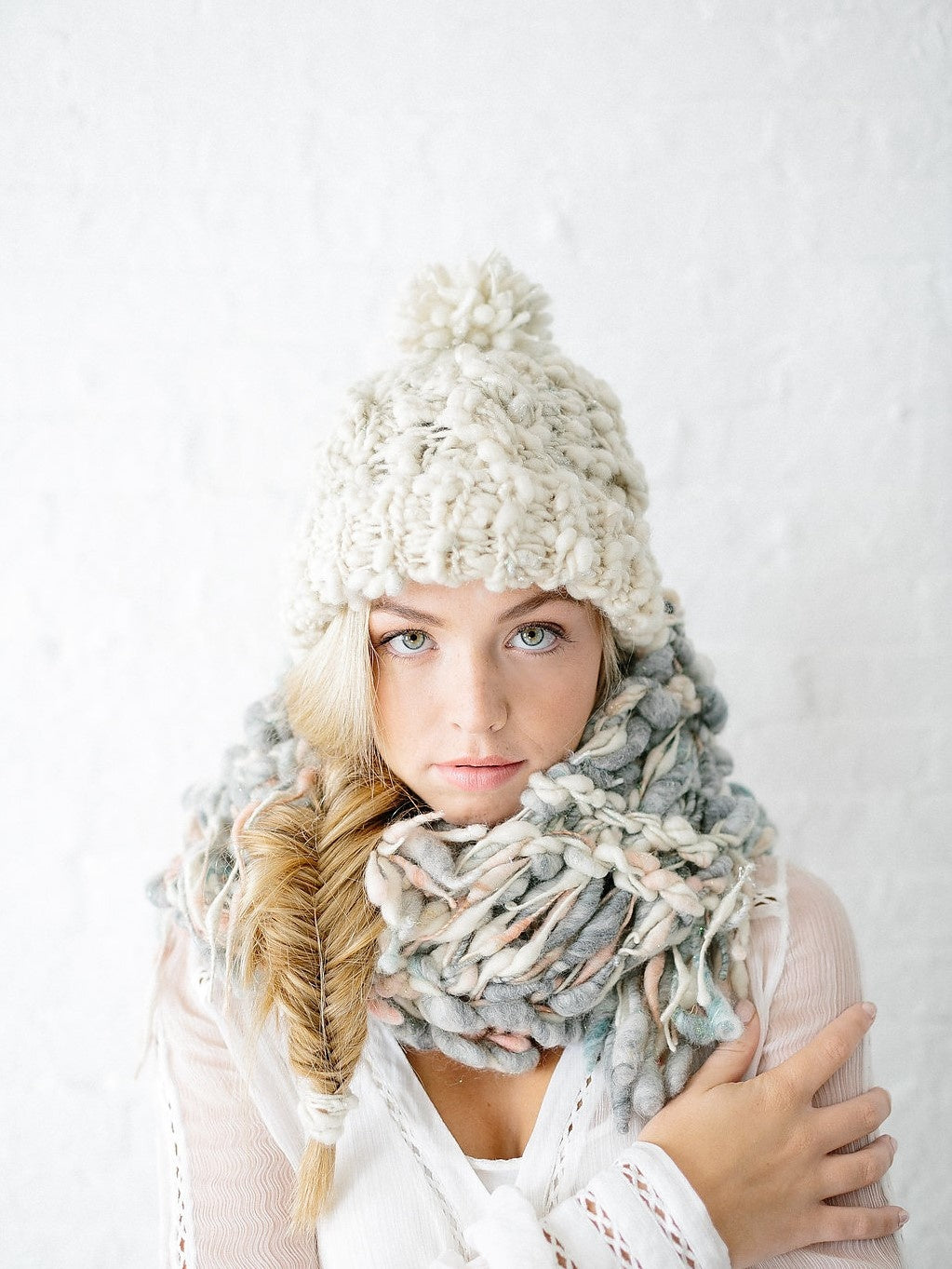 Snow Bunny Cable Beanie – Wool and Company