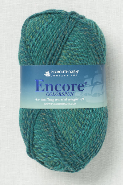 Plymouth Encore Worsted Colorspun 7765 Turquoise