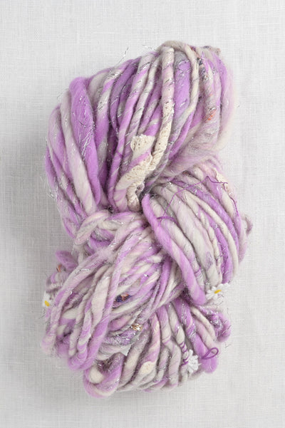Knit Collage Daisy Chain Cosmos Purple