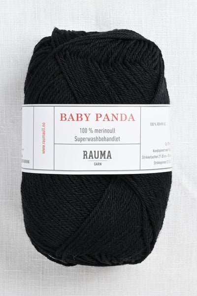 Rauma Baby Panda 36 Black