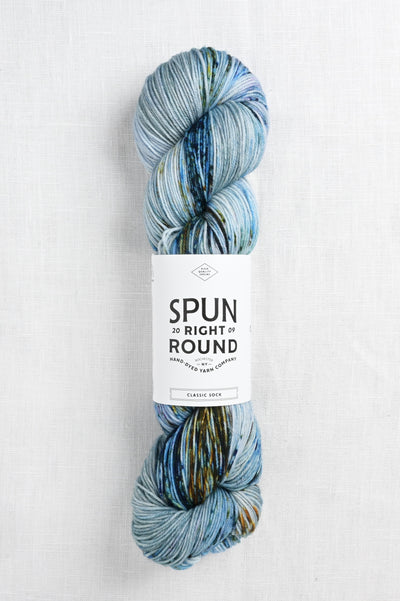 Spun Right Round Classic Sock Deep End (Closeout)