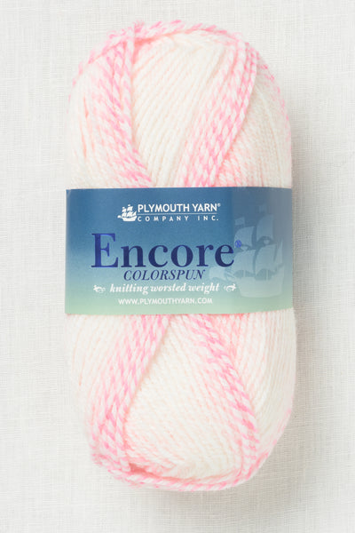 Plymouth Encore Worsted Colorspun 7746 Strawberry Swirl