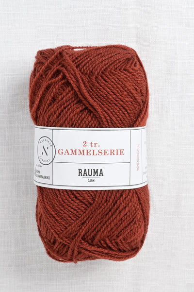 Rauma 2-Ply Gammelserie 4904 Dark Orange