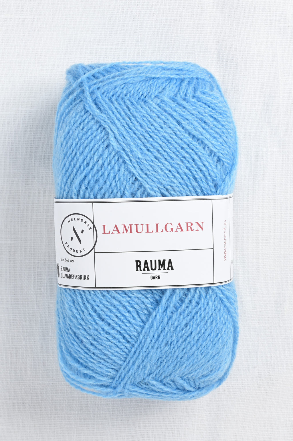 Rauma 2-Ply Lamullgarn 51 Sky Blue
