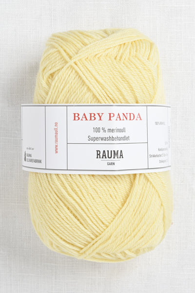 Rauma Baby Panda 52 Light Yellow