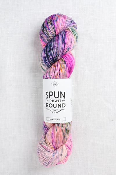Spun Right Round Classic Sock Right Meow