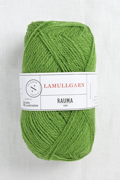 Rauma 2-Ply Lamullgarn 58 Green