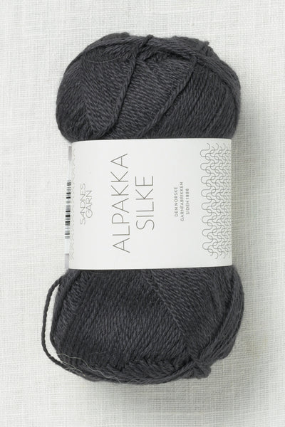 Sandnes Garn Alpakka Silke 1099 Black
