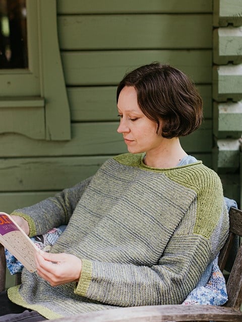 Shadow Stripe Pullover – Wool and Company