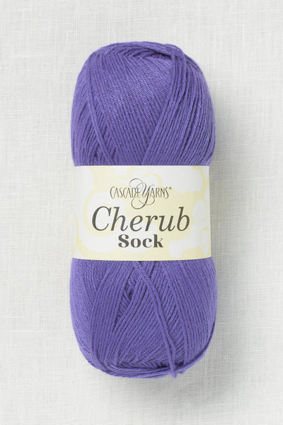 cascade cherub sock 103 prism violet
