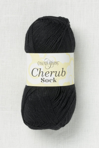 cascade cherub sock 40 black