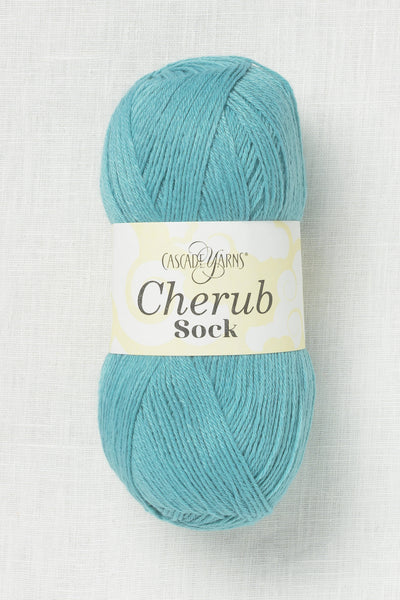 cascade cherub sock 64 marine blue