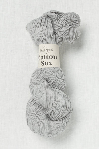 cascade cotton sox 07 silver