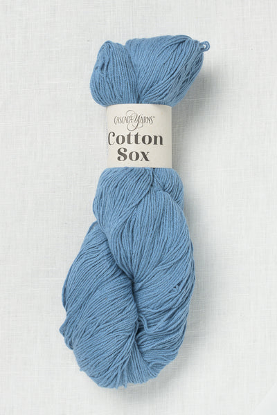 cascade cotton sox 09 faded denim