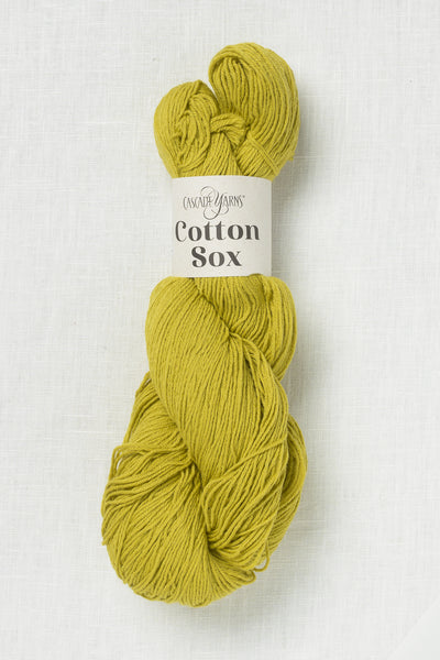 cascade cotton sox 16 citronelle