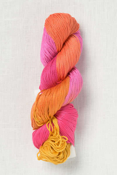 cascade noble cotton hand dyed 505 hibiscus