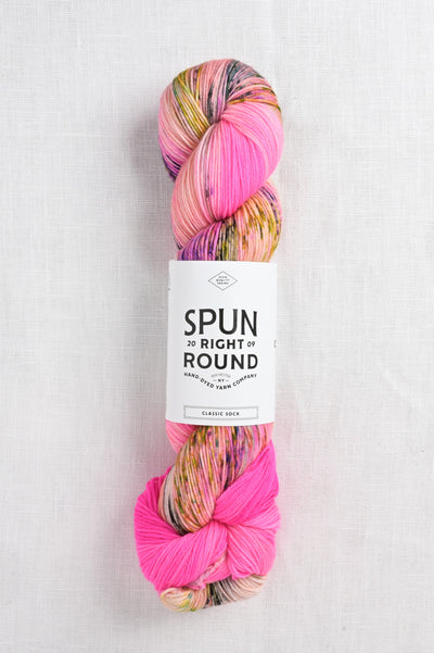 Spun Right Round Classic Sock Feisty (Closeout)
