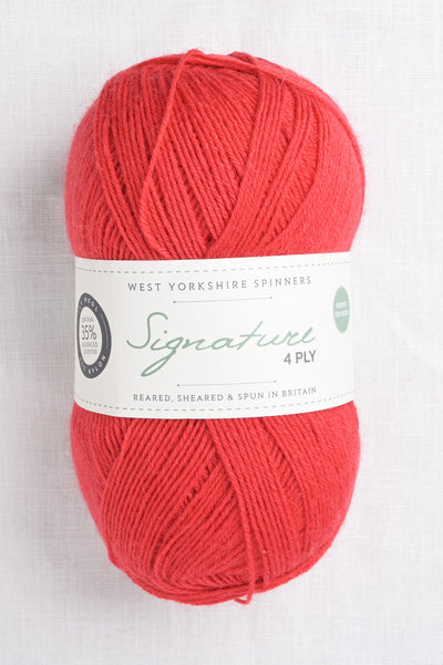 WYS Signature 4 Ply 510 Cayenne Pepper