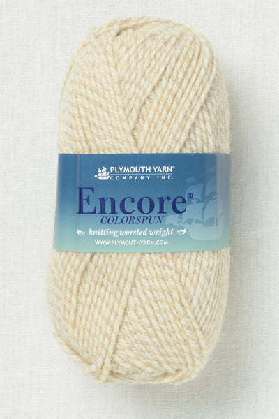 Plymouth Encore Worsted Colorspun 7357 Camel Drift