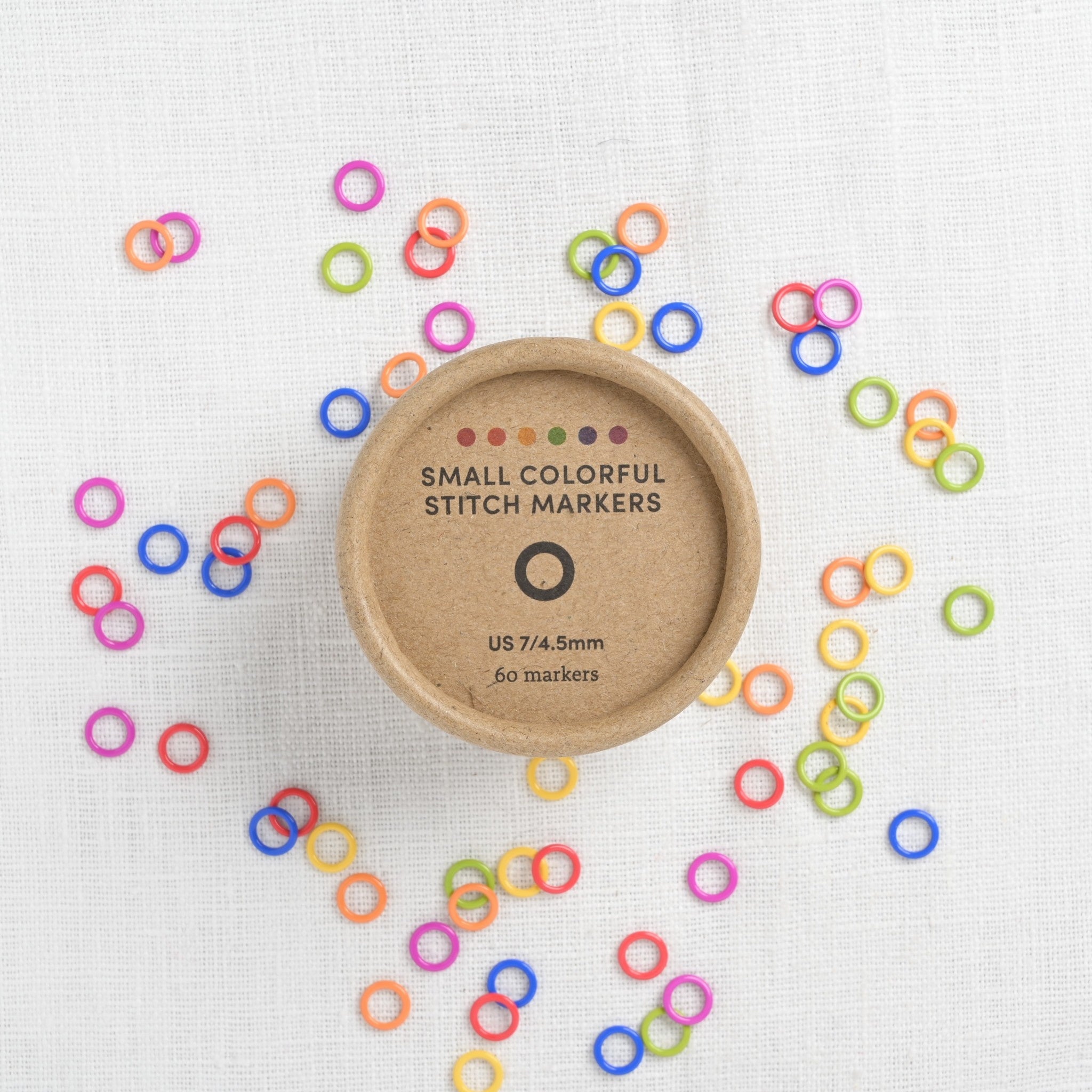 Cocoknits Small Colorful Stitch Ring Markers, 60 ct. – Wool and Company